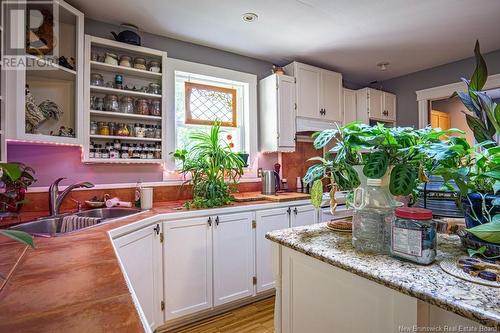 54 Broad Road, Oromocto, NB - Indoor Photo Showing Kitchen With Double Sink