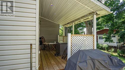 54 Broad Road, Oromocto, NB - Outdoor With Deck Patio Veranda With Exterior