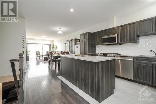 37 Hurdis Way, Carleton Place, ON - Indoor Photo Showing Kitchen With Stainless Steel Kitchen With Upgraded Kitchen