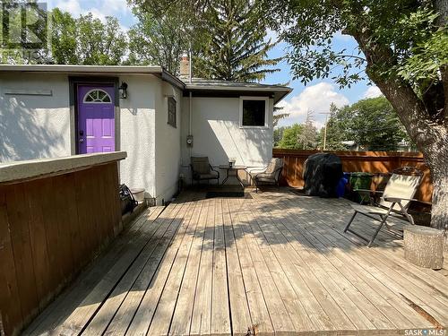 803 Princess Street, Regina, SK - Outdoor With Deck Patio Veranda With Exterior