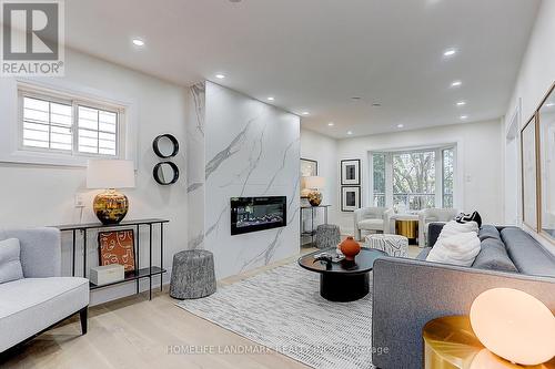 86 Liebeck Crescent, Markham (Unionville), ON - Indoor Photo Showing Living Room With Fireplace