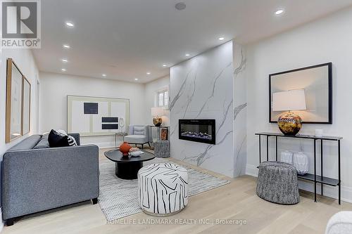 86 Liebeck Crescent, Markham (Unionville), ON - Indoor Photo Showing Living Room With Fireplace