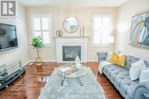 29 Goswell Street, Brampton (Bram East), ON - Indoor Photo Showing Living Room With Fireplace