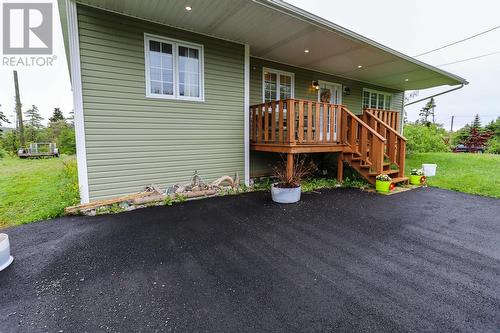 6 Forest Road, Chance Cove, NL - Outdoor With Deck Patio Veranda