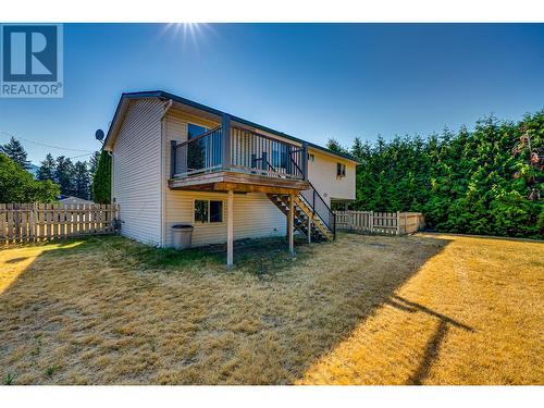 5840 Westwynd Drive, Falkland, BC - Outdoor With Deck Patio Veranda With Exterior