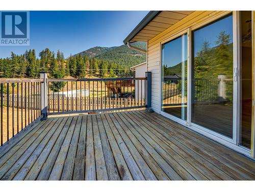 5840 Westwynd Drive, Falkland, BC - Outdoor With Deck Patio Veranda With Exterior