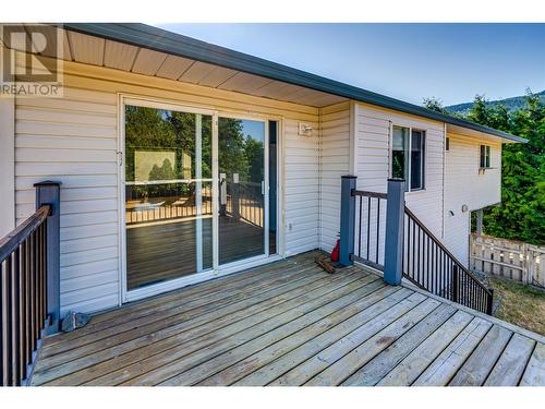 5840 Westwynd Drive, Falkland, BC - Outdoor With Deck Patio Veranda With Exterior