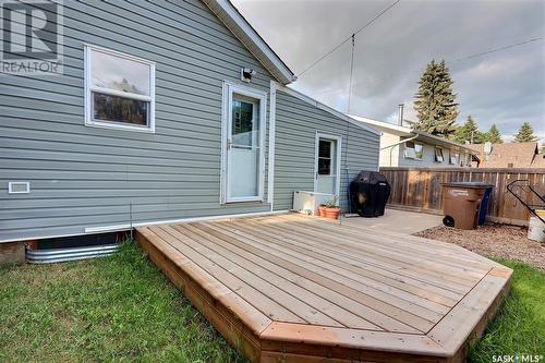 328 Stevens Avenue, Birch Hills, SK - Outdoor With Deck Patio Veranda With Exterior