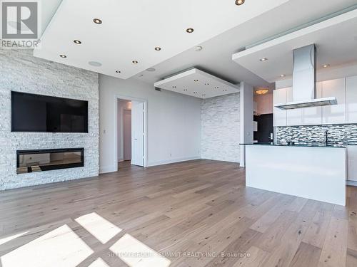 3027 - 165 Legion Road N, Toronto (Mimico), ON - Indoor With Fireplace