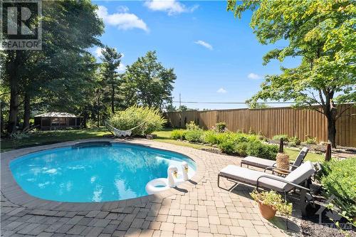 29 Roberta Crescent, Ottawa, ON - Outdoor With In Ground Pool With Backyard