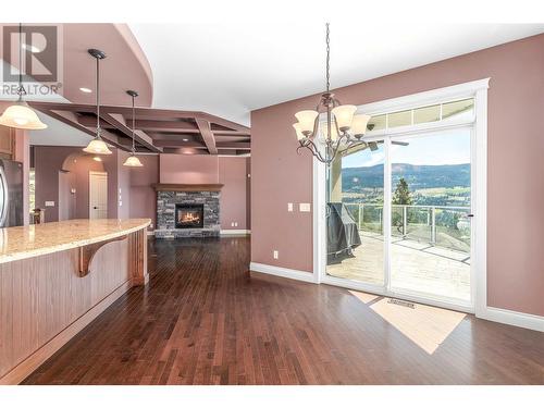 2726 Cliffshore Drive, Lake Country, BC - Indoor With Fireplace