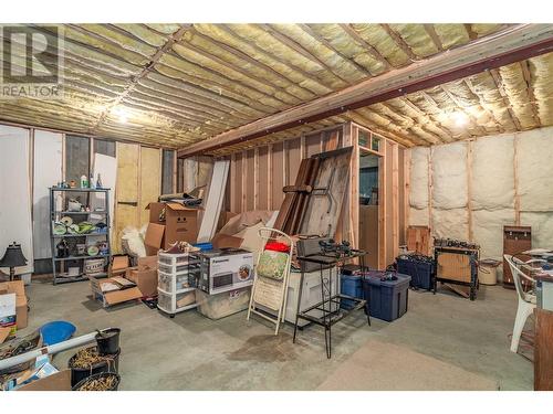 2726 Cliffshore Drive, Lake Country, BC - Indoor Photo Showing Basement