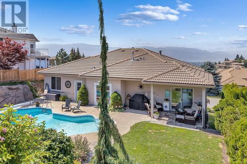 1003 Skeena Drive, Kelowna, BC - Outdoor With In Ground Pool With Deck Patio Veranda