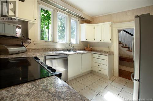 31 Ralph, Moncton, NB - Indoor Photo Showing Kitchen With Double Sink