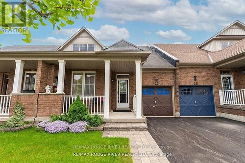 25 Burwell Street, Whitby (Taunton North), ON - Outdoor With Deck Patio Veranda With Facade