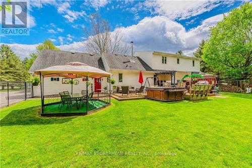 1930 West River Road, North Dumfries, ON - Outdoor With Deck Patio Veranda With Backyard