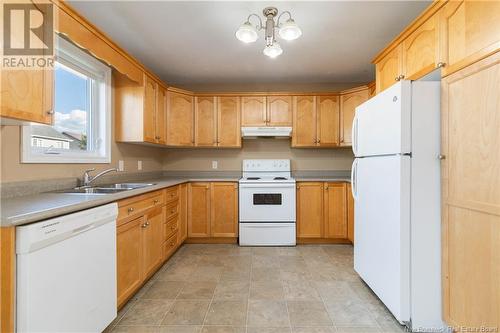 75 Penrose Street, Moncton, NB - Indoor Photo Showing Kitchen With Double Sink