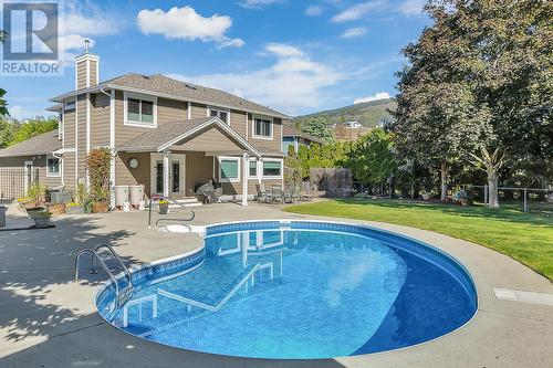 2390 Karli Court, West Kelowna, BC - Outdoor With In Ground Pool