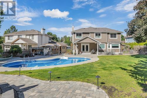 2390 Karli Court, West Kelowna, BC - Outdoor With In Ground Pool With Deck Patio Veranda With Backyard With Exterior