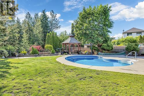 2390 Karli Court, West Kelowna, BC - Outdoor With In Ground Pool With Backyard