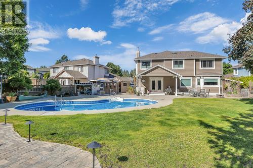 2390 Karli Court, West Kelowna, BC - Outdoor With In Ground Pool With Deck Patio Veranda With Backyard With Exterior