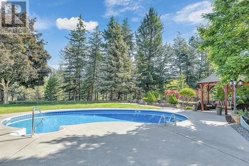 2390 Karli Court, West Kelowna, BC - Outdoor With In Ground Pool With Backyard