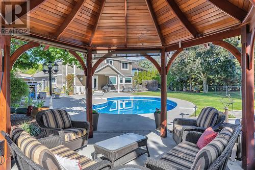 2390 Karli Court, West Kelowna, BC - Outdoor With In Ground Pool With Deck Patio Veranda With Exterior