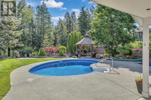 2390 Karli Court, West Kelowna, BC - Outdoor With In Ground Pool With Backyard