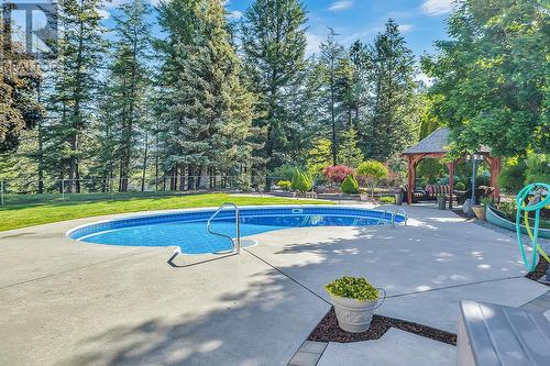 2390 Karli Court, West Kelowna, BC - Outdoor With In Ground Pool With Backyard