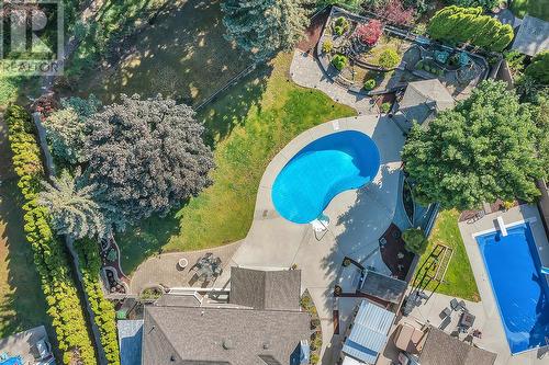 2390 Karli Court, West Kelowna, BC - Outdoor With In Ground Pool With View