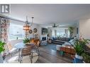 186 Baskin Court, Penticton, BC  - Indoor Photo Showing Living Room With Fireplace 