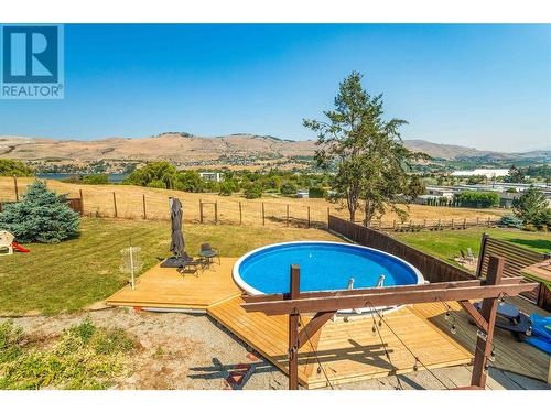 7005 Longacre Drive, Vernon, BC - Outdoor With Above Ground Pool