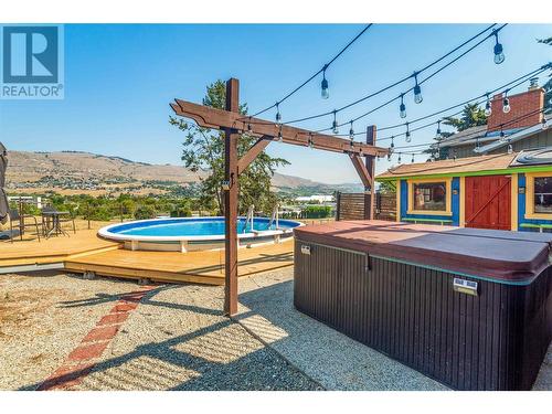 7005 Longacre Drive, Vernon, BC - Outdoor With Above Ground Pool