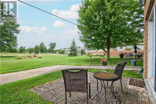 Unit 109 Personal outdoor stone patio - 40 Pearl Street Unit#109, Smiths Falls, ON - Outdoor