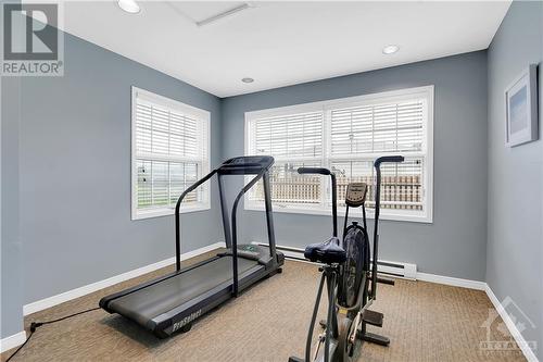 Exercise room located on main floor. - 40 Pearl Street Unit#109, Smiths Falls, ON - Indoor Photo Showing Gym Room