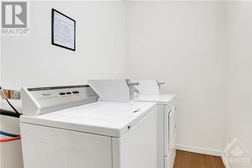 Laundry conveniently located on every floor. - 40 Pearl Street Unit#109, Smiths Falls, ON - Indoor Photo Showing Laundry Room