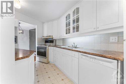 1081 Ambleside Drive Unit#1004, Ottawa, ON - Indoor Photo Showing Kitchen With Double Sink