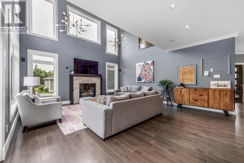 10 Larkspur Lane, Portugal Cove-St. Philip'S, NL - Indoor Photo Showing Living Room With Fireplace