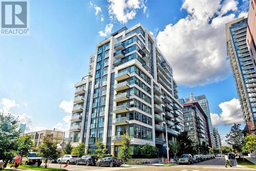 713 - 200 Sackville Street, Toronto (Regent Park), ON - Outdoor With Balcony With Facade