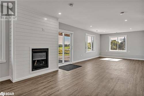 8 Acrevale Road, Omemee, ON - Indoor Photo Showing Living Room With Fireplace