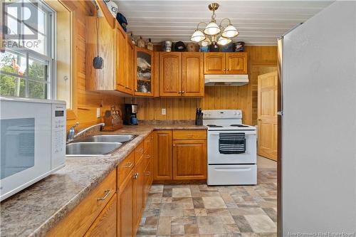 352 Juniper Brook Road, Juniper, NB - Indoor Photo Showing Kitchen With Double Sink