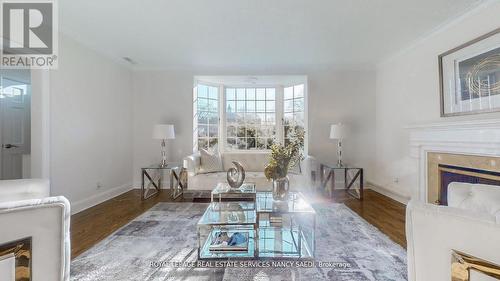 19 Strathgowan Crescent, Toronto (Lawrence Park South), ON - Indoor Photo Showing Living Room With Fireplace