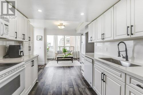 2502 - 195 Wynford Drive, Toronto (Flemingdon Park), ON - Indoor Photo Showing Kitchen