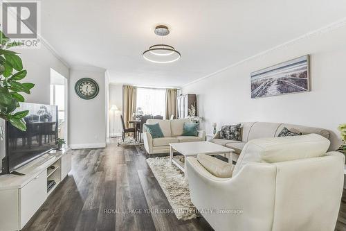 2502 - 195 Wynford Drive, Toronto (Flemingdon Park), ON - Indoor Photo Showing Living Room