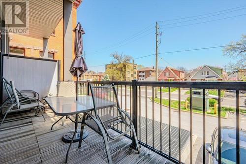 206 - 200 Stinson Street, Hamilton (Stinson), ON - Outdoor With Deck Patio Veranda With Exterior