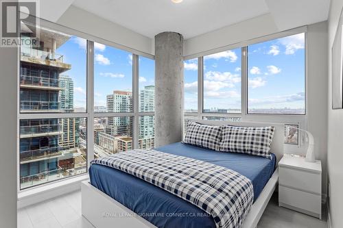 1703 - 51 East Liberty Street, Toronto (Niagara), ON - Indoor Photo Showing Bedroom