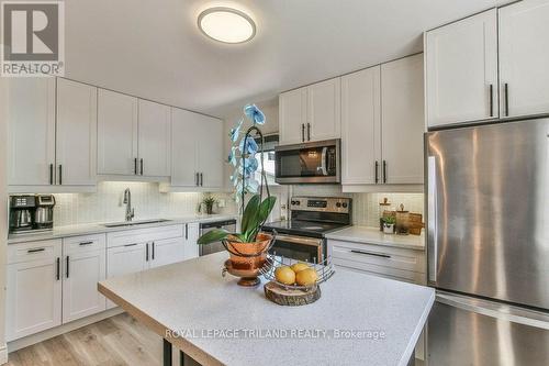 70 Charles Street, London, ON - Indoor Photo Showing Kitchen With Upgraded Kitchen