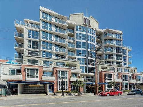 605-860 View St, Victoria, BC - Outdoor With Balcony With Facade