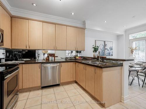 16 Preakness Dr, Toronto, ON - Indoor Photo Showing Kitchen With Double Sink