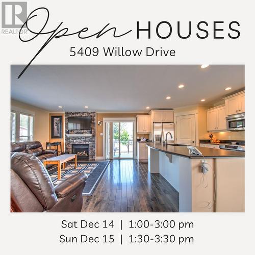 Join us this weekend for a peek inside! - 5409 Willow Drive, Vernon, BC - Indoor